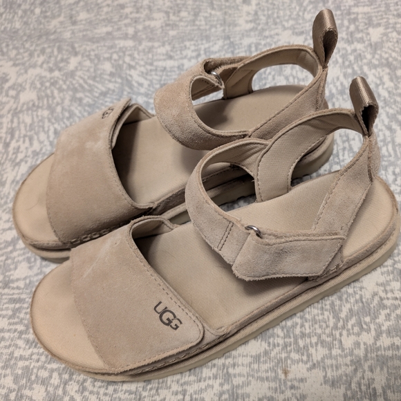 UGG Women's Goldenstar Sandals - Cream - Picture 1 of 3